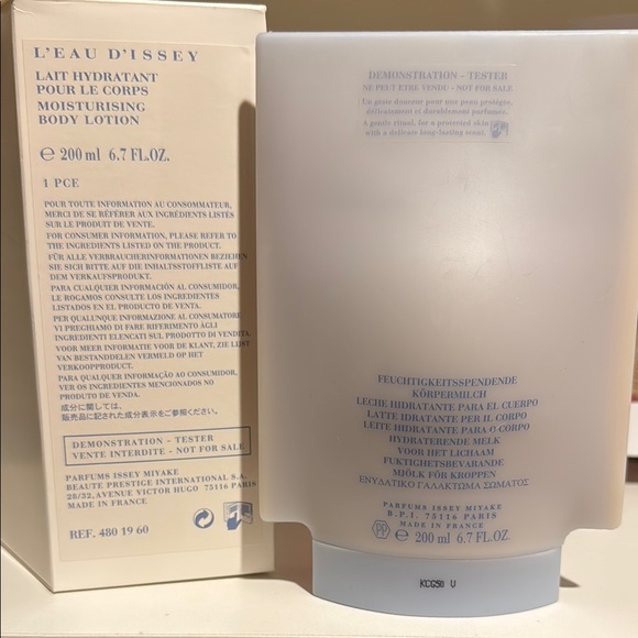 L’Eau D’Issey Moisturizing Body Lotion ~ Bath and Body ~ Issey Miyake - Picture 4 of 7